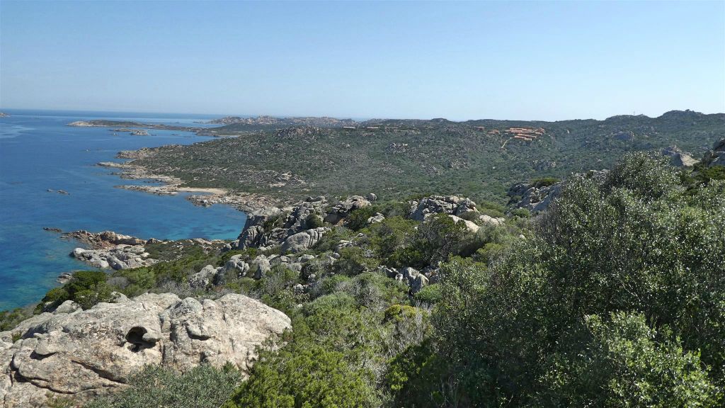SARDINIË - LA MADDALENA - het landschap