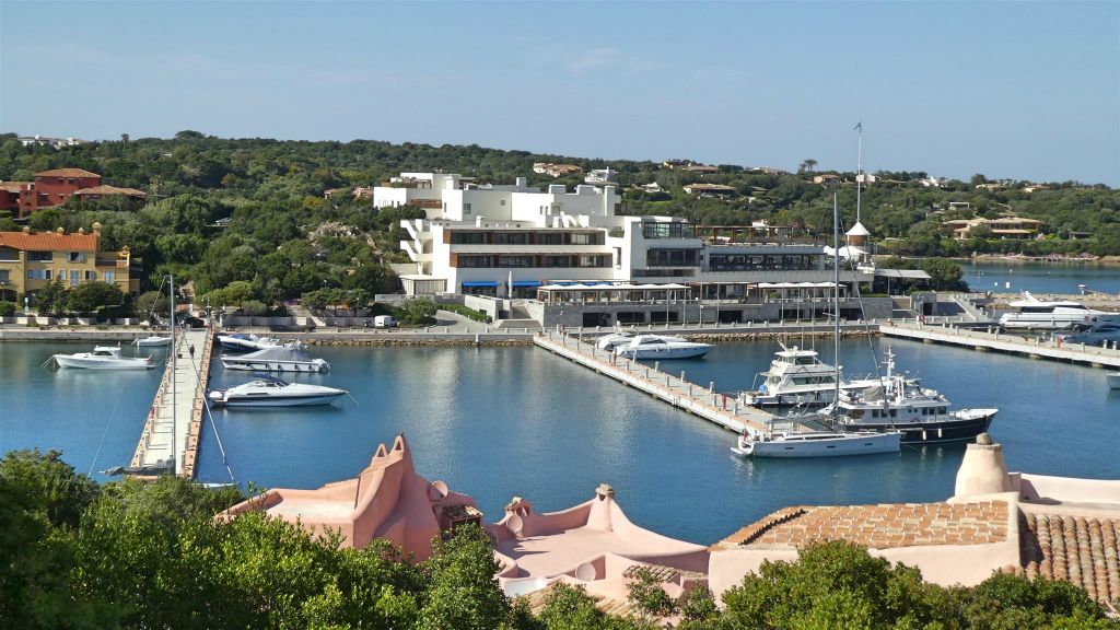 SARDINIË - ARZACHENA - de haven