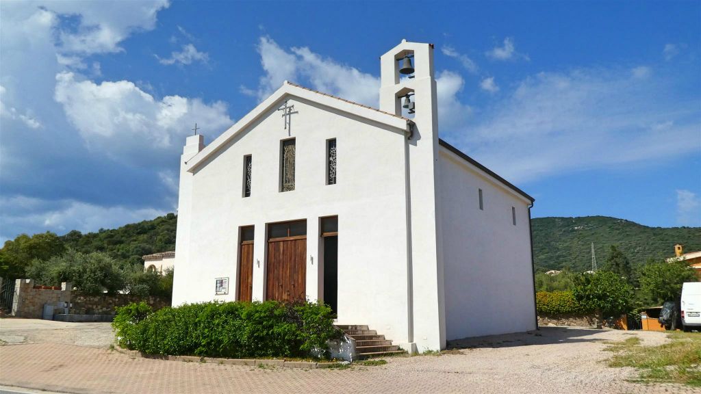 SARDINIË - SAN TEODORO - de kerk van Sant'Antonio da Padova