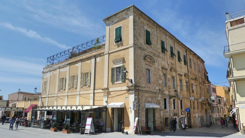 SARDINIË - ALGHERO - het Simon paleis