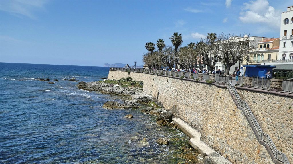 SARDINIË - ALGHERO - de kade
