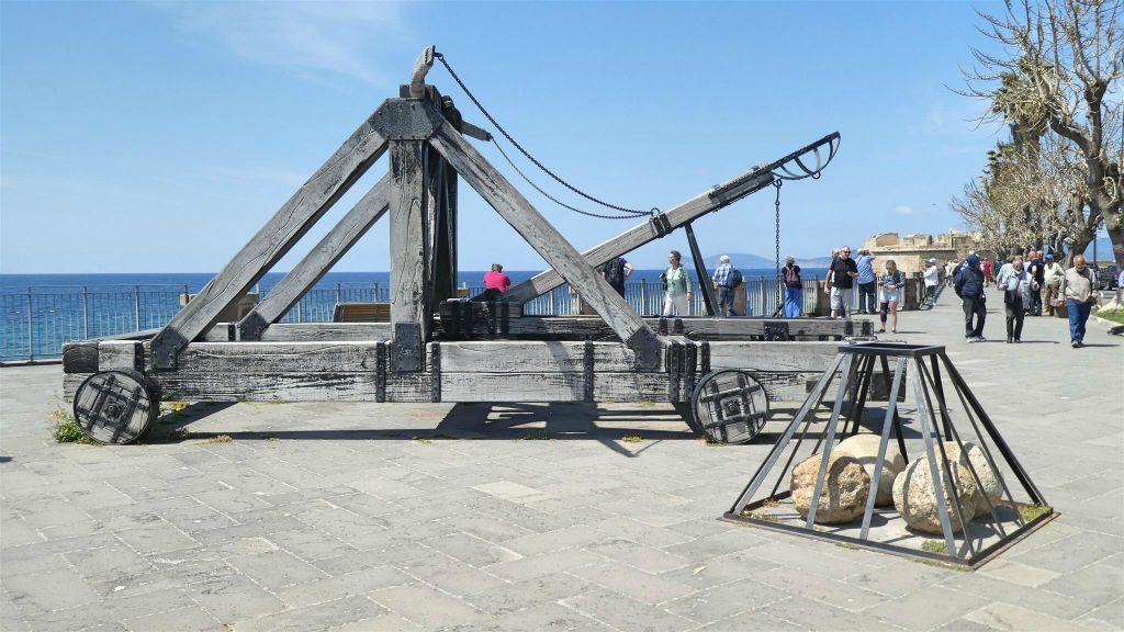 SARDINIË - ALGHERO - een katapult