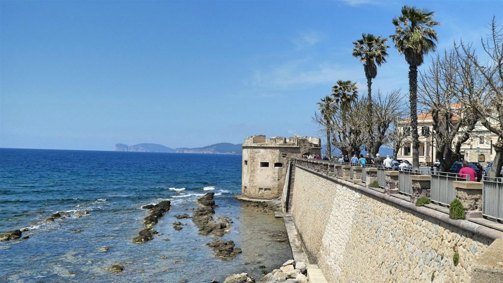 SARDINIË - ALGHERO - de San Giacomo toren