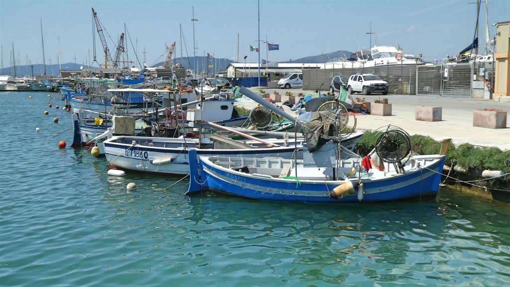 SARDINIË - ALGHERO - enkele boten