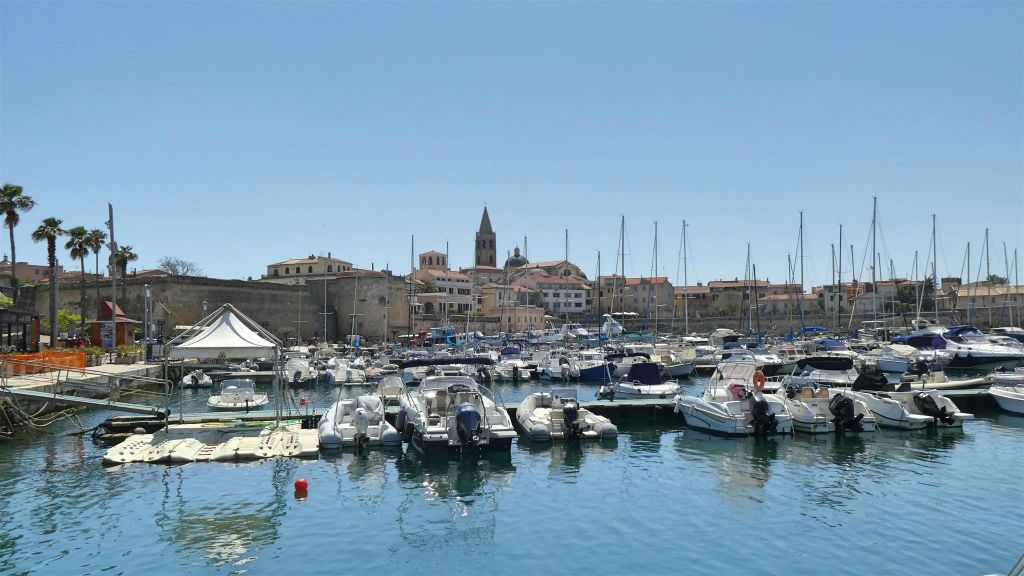SARDINIË - ALGHERO - de haven