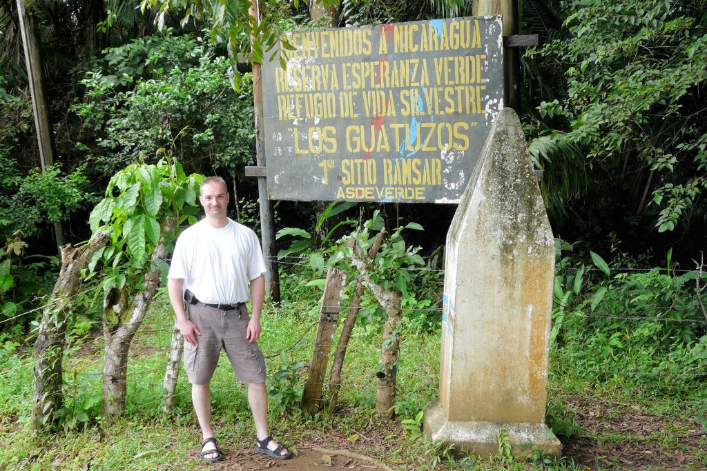 CAÑO NEGRO - Carlos bij de grens met Nicaragua