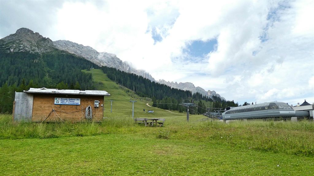 VIGO DI FASSA - het uitzicht