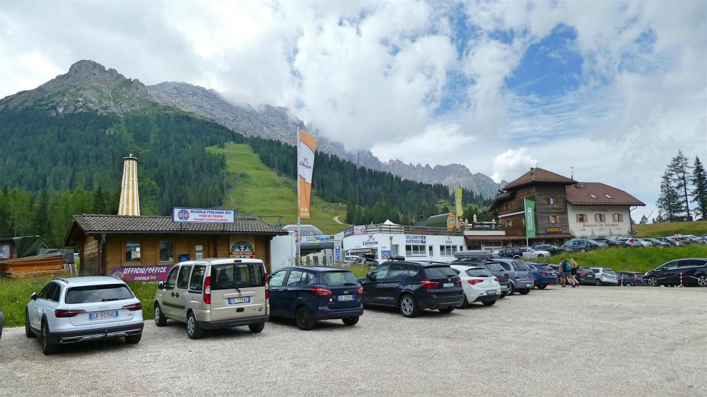 VIGO DI FASSA - het uitzicht
