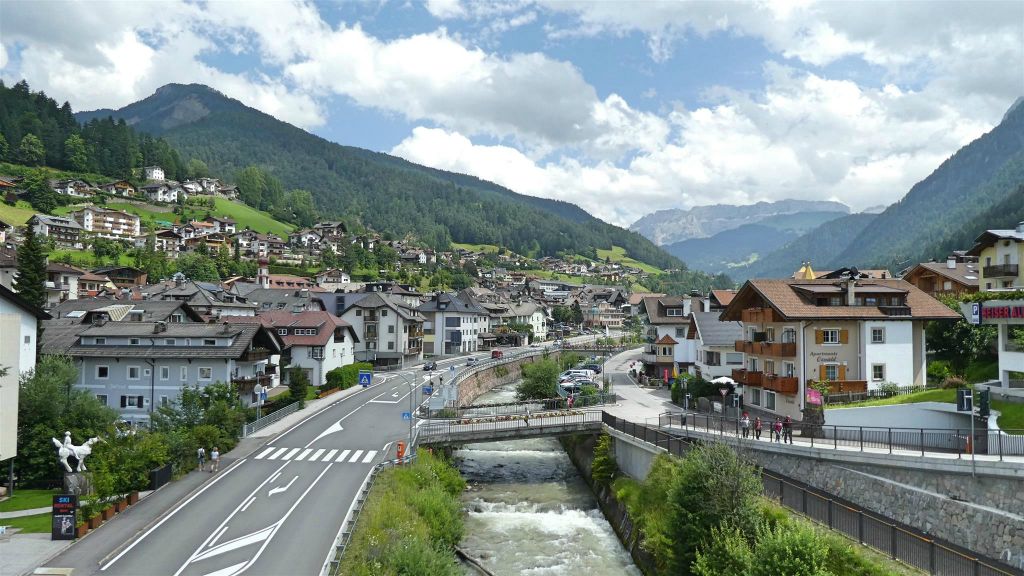 ORTISEI - het uitzicht
