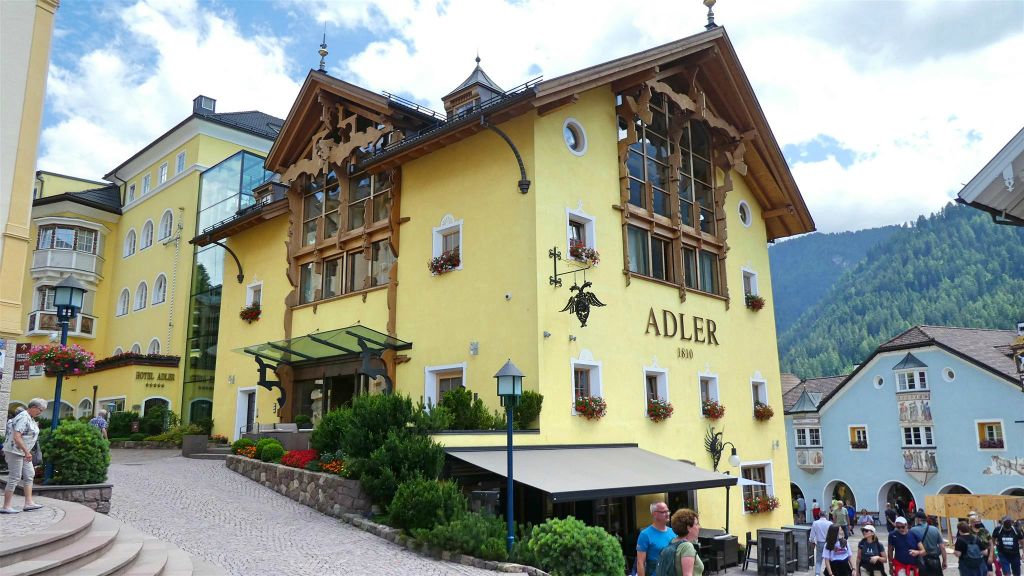 ORTISEI - het Adler hotel