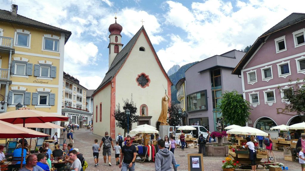ORTISEI - de Sint-Antoniuskapel
