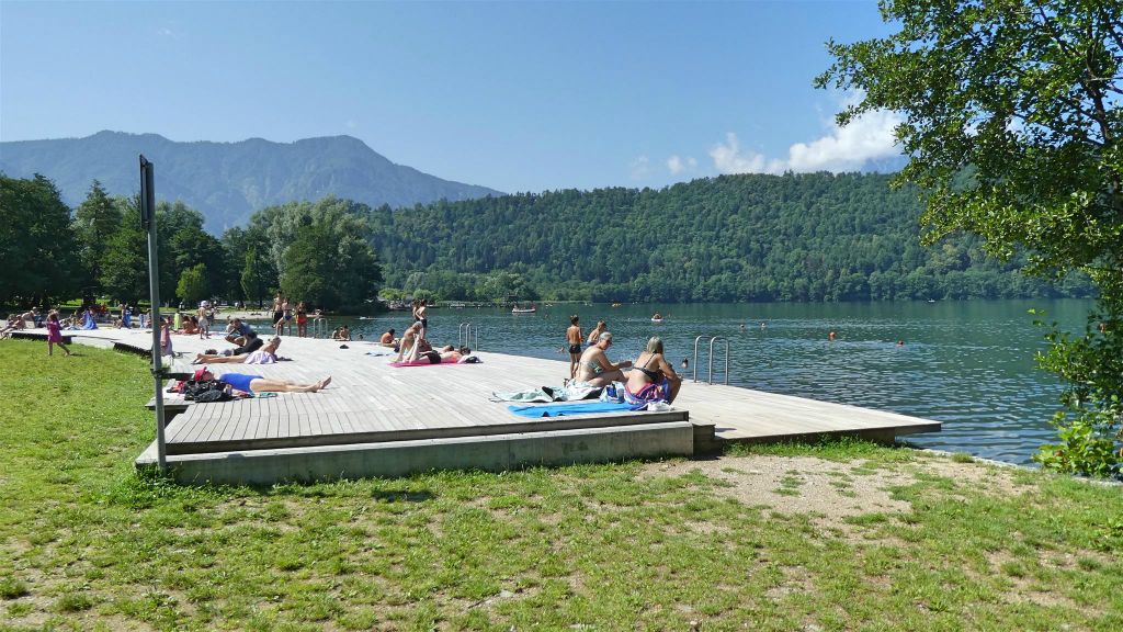 LEVICO TERME - het meer van Levico