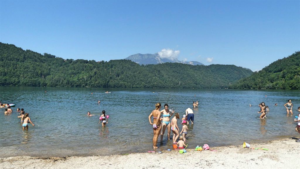LEVICO TERME - het meer van Levico