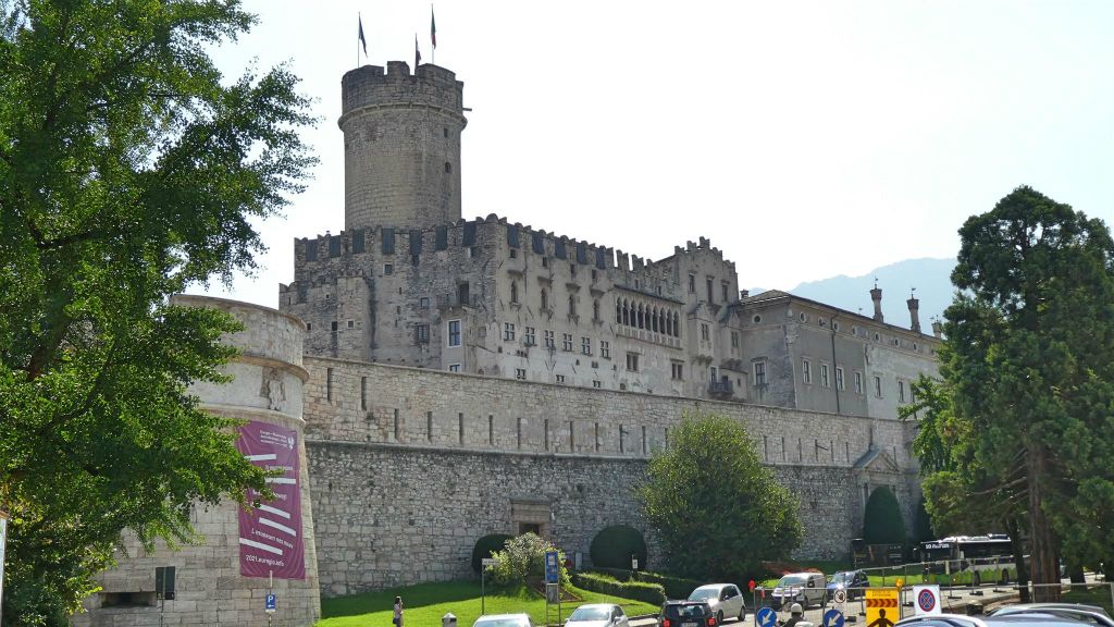 TRENTO - het kasteel van Buonconsiglio