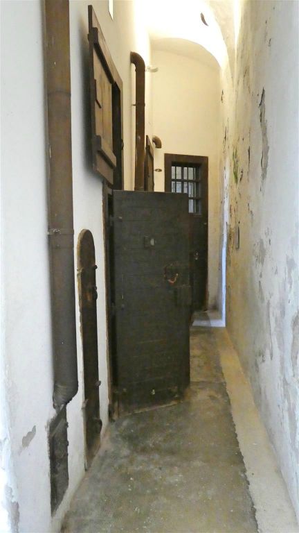 TRENTO - de gevangeniscellen bij het kasteel van Buonconsiglio