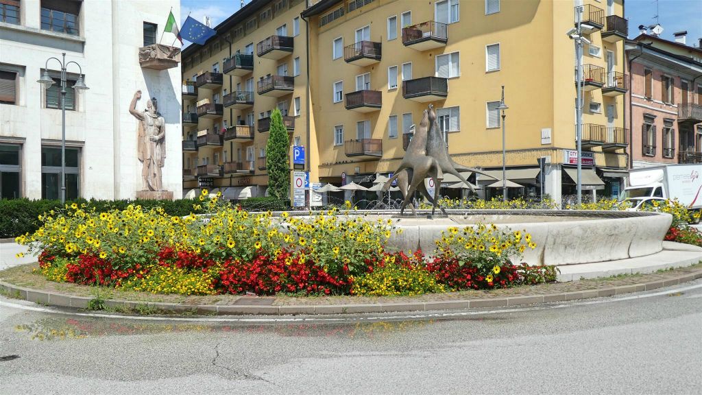 TRENTO - een fontein
