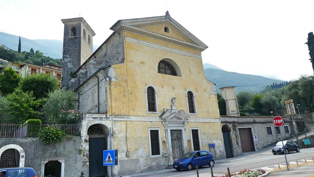 MALCESINE - de kerk van Madonna della Fontana