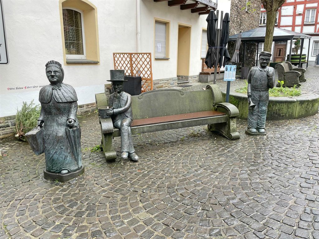 COCHEM - de "Die Cochemer Stadtoriginale" beelden