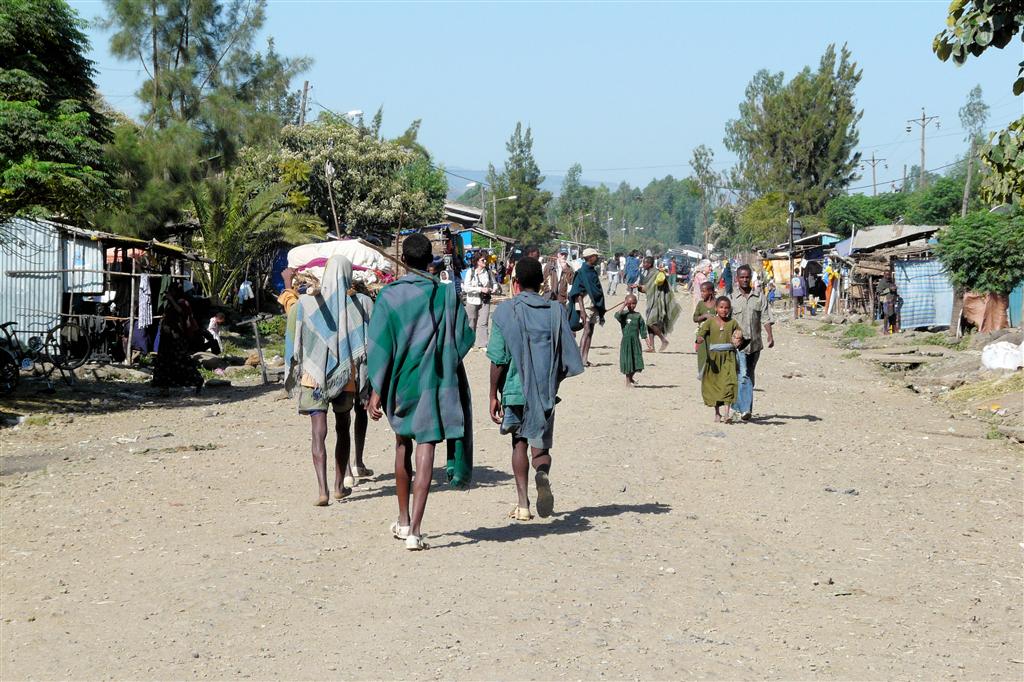 BAHIR DAR -> GONDAR - straatbeeld