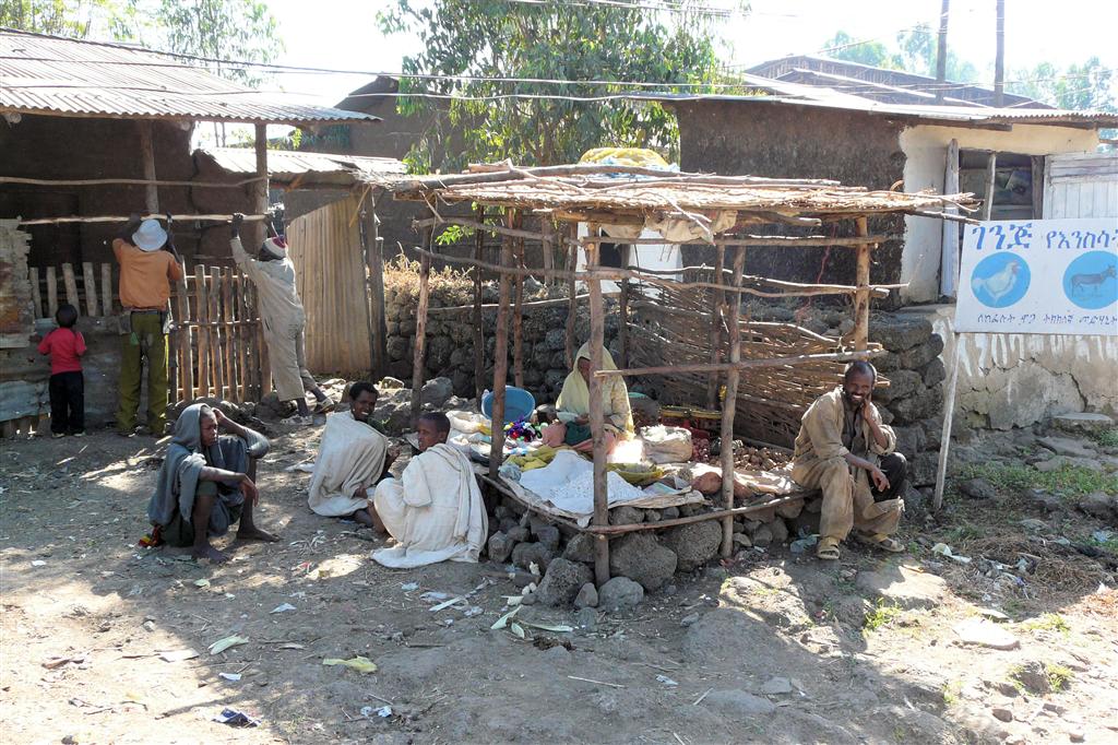 BAHIR DAR -> GONDAR - een lokale winkel