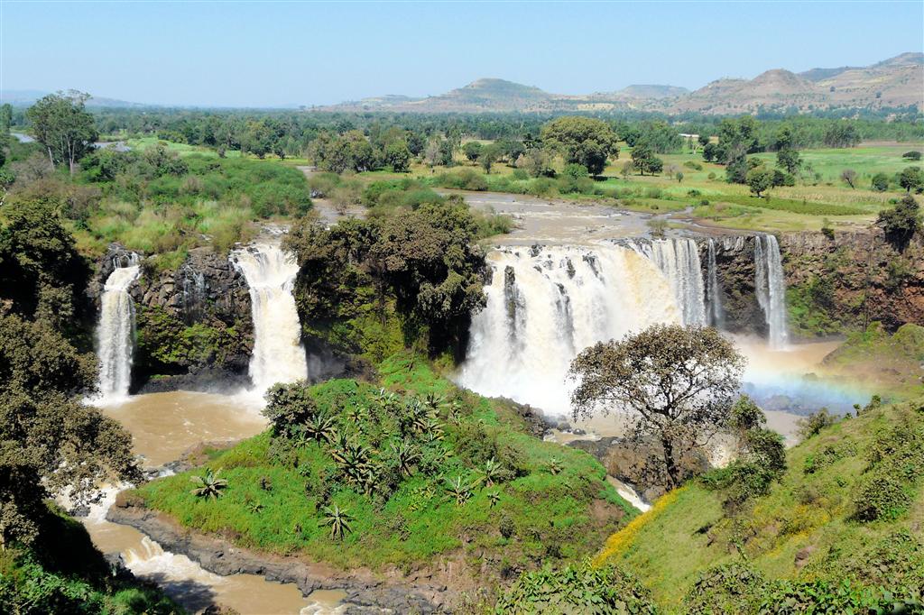 BAHIR DAR -> GONDAR - de watervallen van de Blauwe Nijl