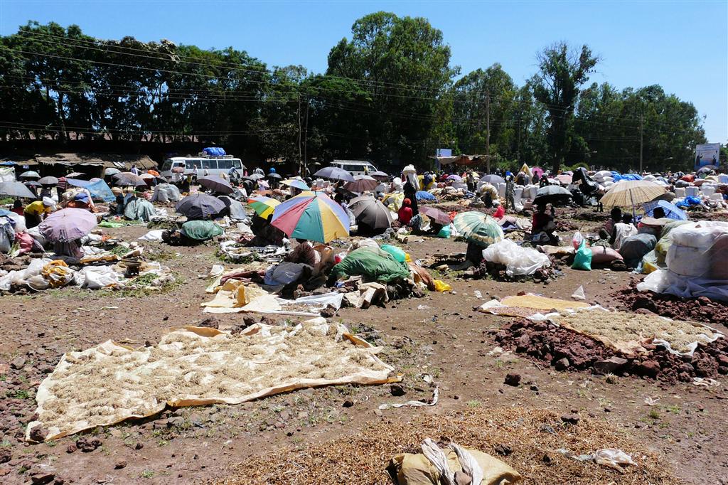 BAHIR DAR -> GONDAR - een lokale markt