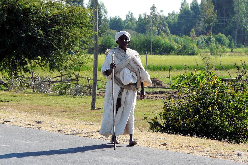 BAHIR DAR -> GONDAR - een Ethiopische man