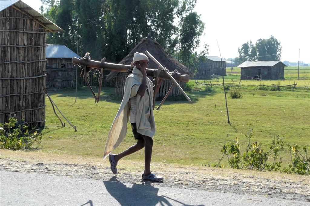 BAHIR DAR -> GONDAR - een Ethiopische man