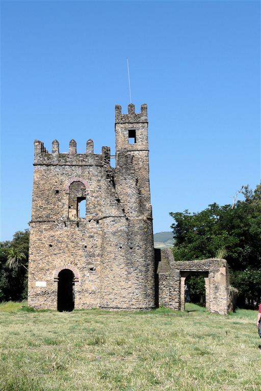 GONDAR - een kasteel van het Fasil Ghebbi complex