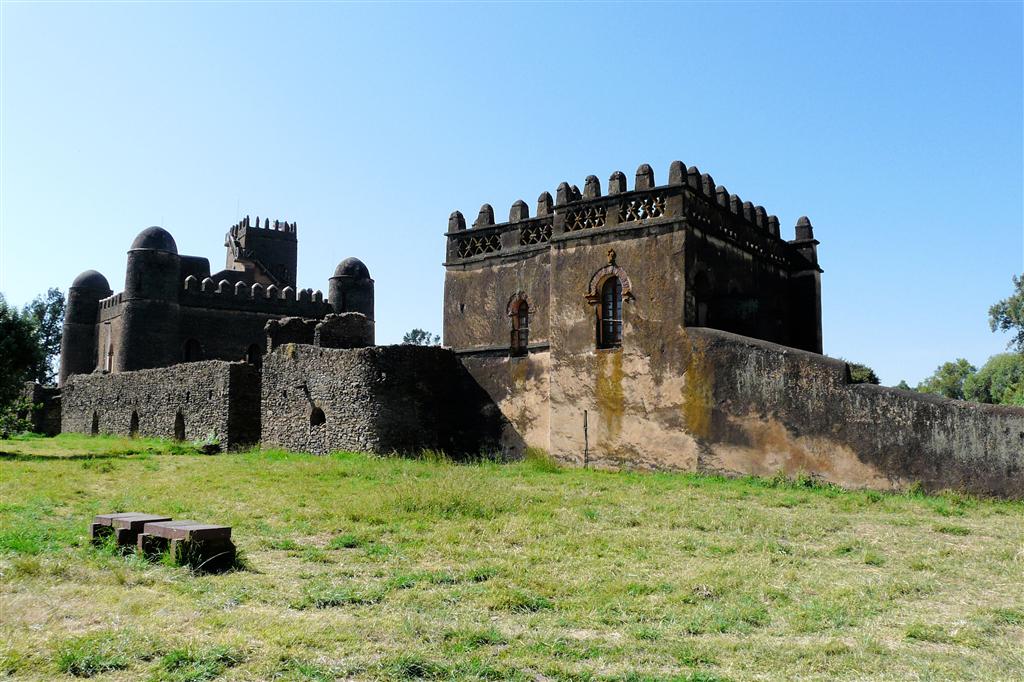 GONDAR - kastelen op het Fasil Ghebbi complex