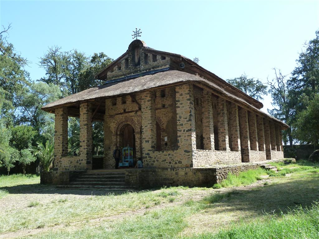 GONDAR - de Debre Birhan Selassie kerk