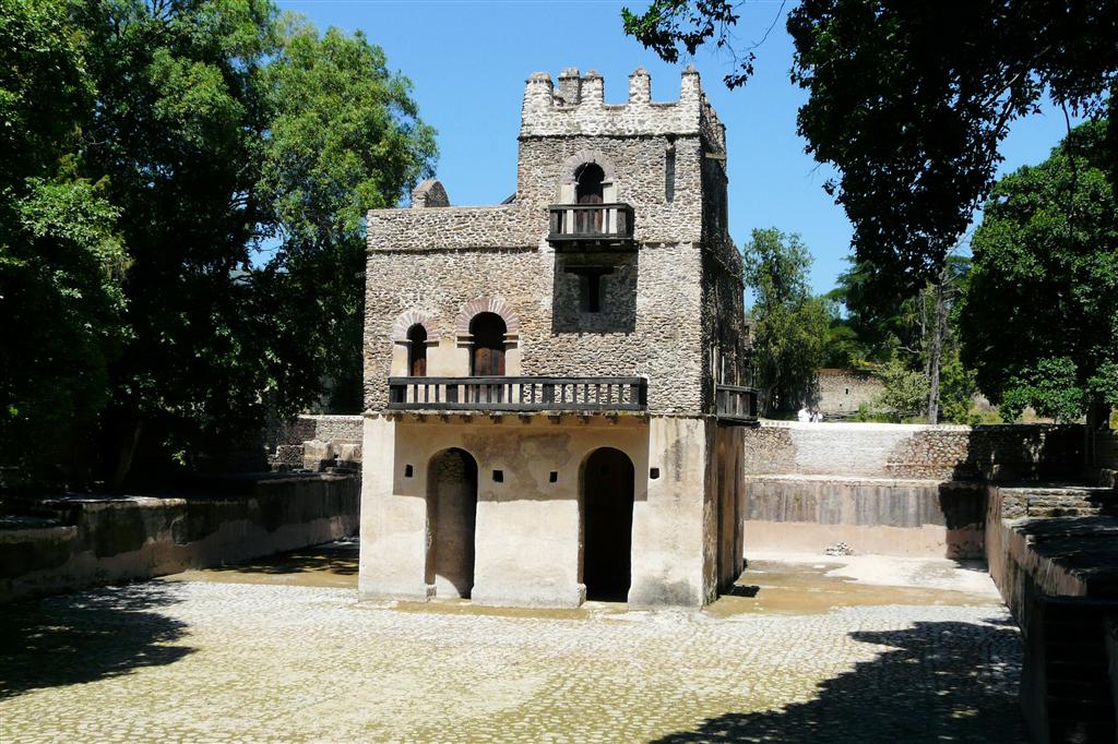 GONDAR - het bad van Fasilidas