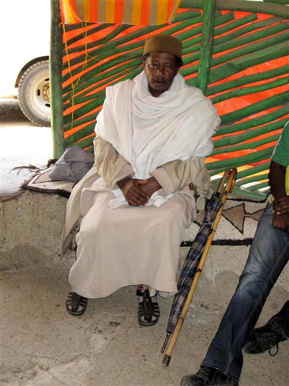 GONDAR -> DEBARK - een Ethiopische man
