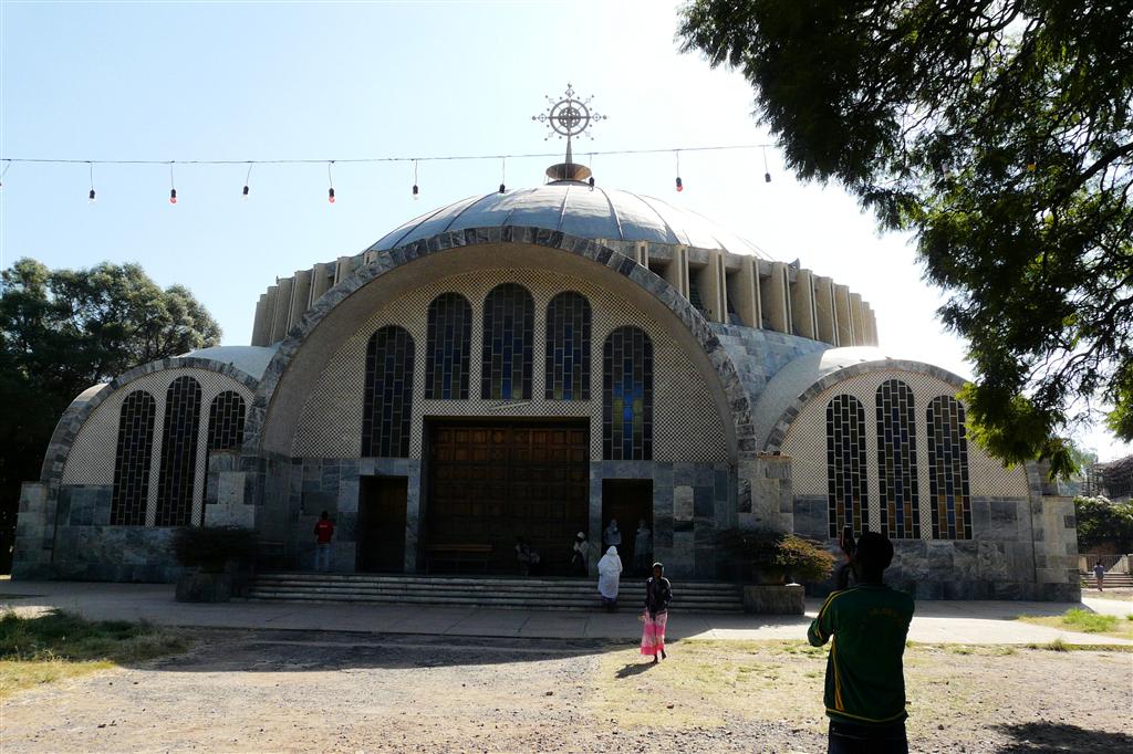AKSUM - de nieuwe Saint Mary of Zion kerk
