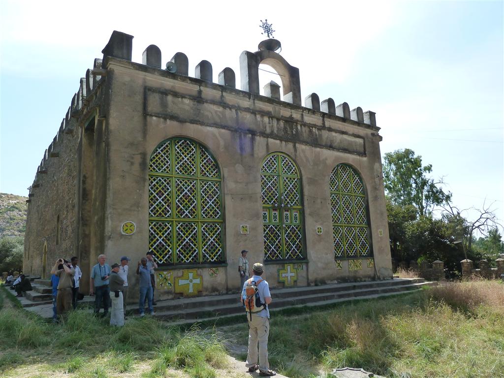 AKSUM - de oude Saint Mary of Zion kerk