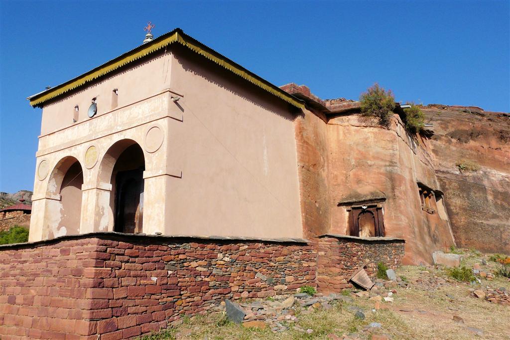 YEHA -> MEKELE - de nieuwe portaal en de Abreha Atsbeha rotskerk