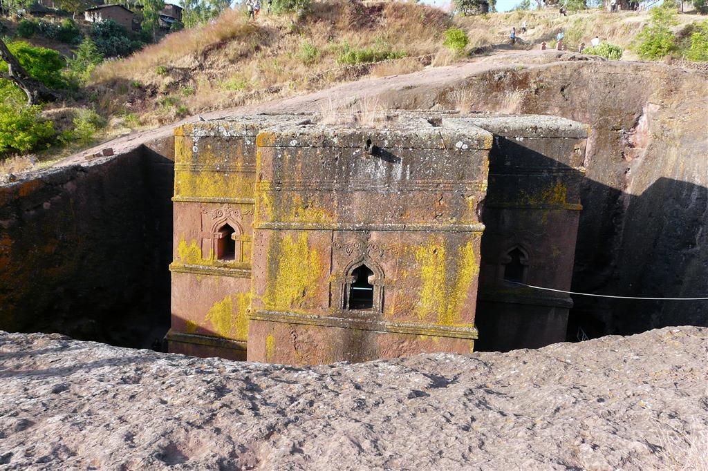 LALIBELA - de Bete Ghiorghis rotskerk