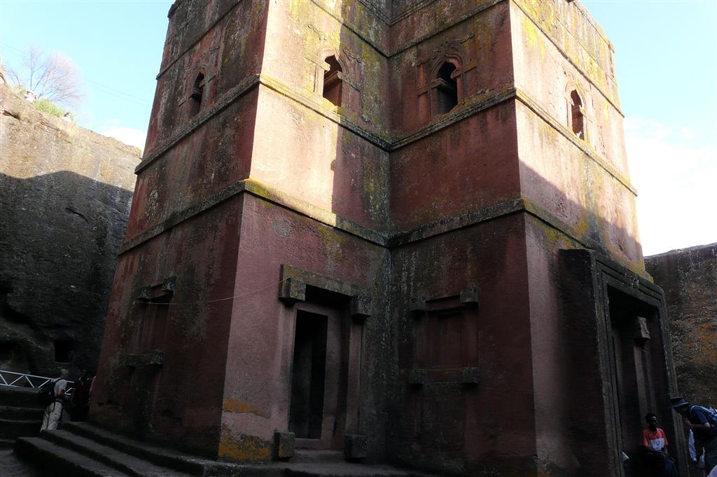 LALIBELA - de Bete Ghiorghis rotskerk