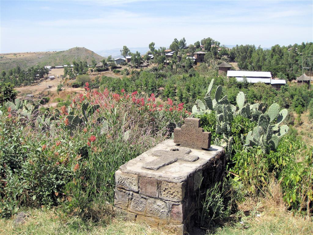 LALIBELA - een grafsteen