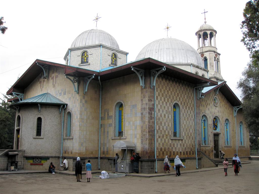 ADDIS ABEBA - de Kidist Mariam kerk