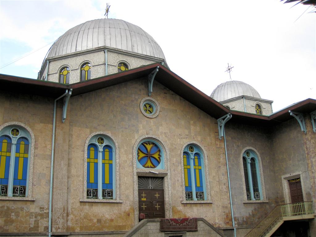 ADDIS ABEBA - de Kidist Mariam kerk
