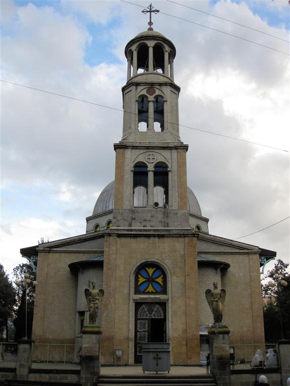 ADDIS ABEBA - de Kidist Mariam kerk
