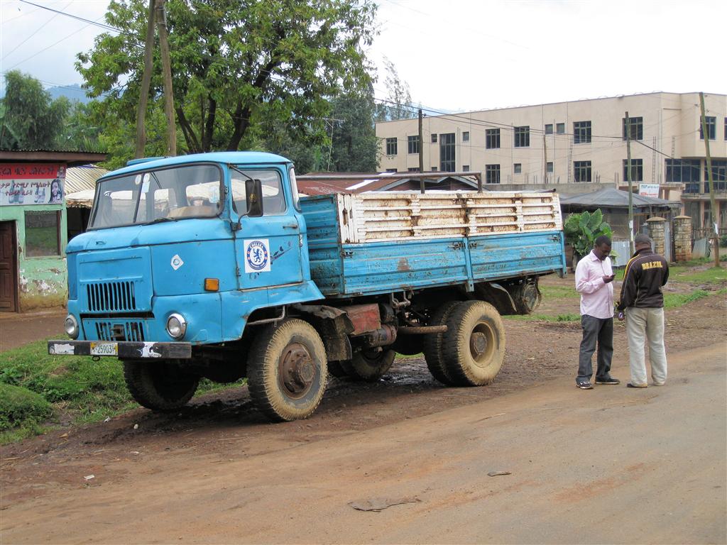 YABELO -> YIRGALEM - een IFA L60 vrachtwagen uit 1987