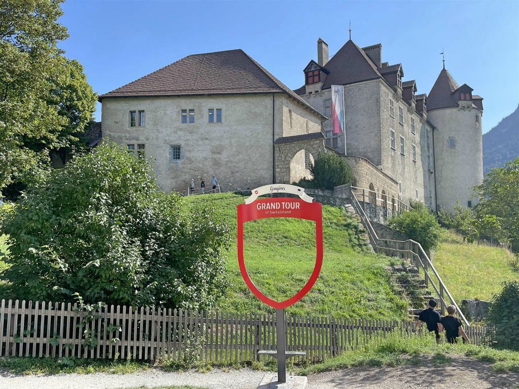 GRUYÈRES - het kasteel van Gruyères