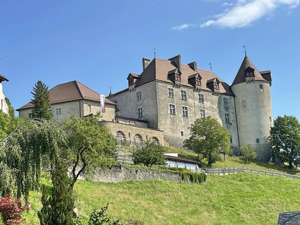 GRUYÈRES - het kasteel van Gruyères