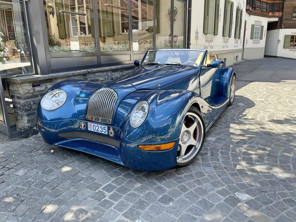 GSTAAD - een Morgan Aero 8 Series 1