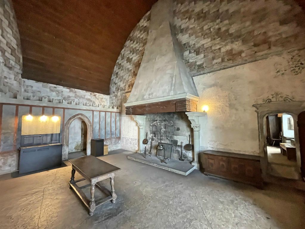 VEYTAUX - een kamer in het kasteel van Chillon