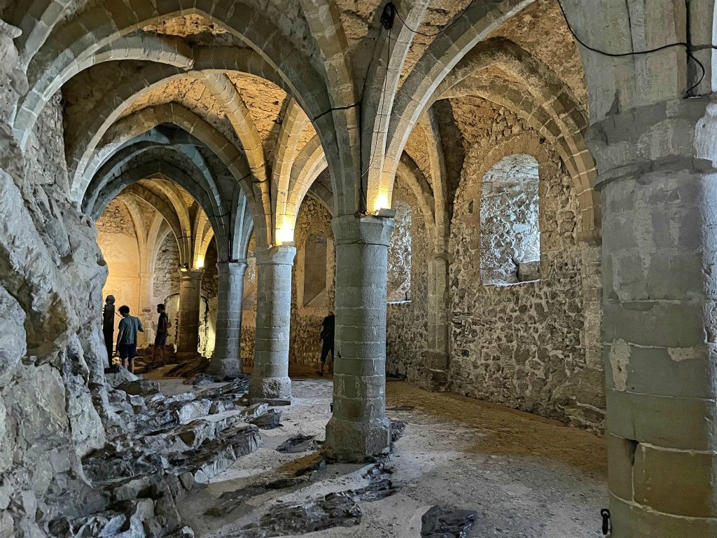 VEYTAUX - de gevangenis van het kasteel van Chillon