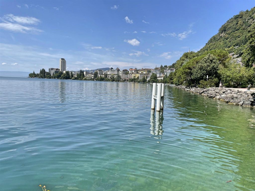 MONTREUX - de kust van Montreux