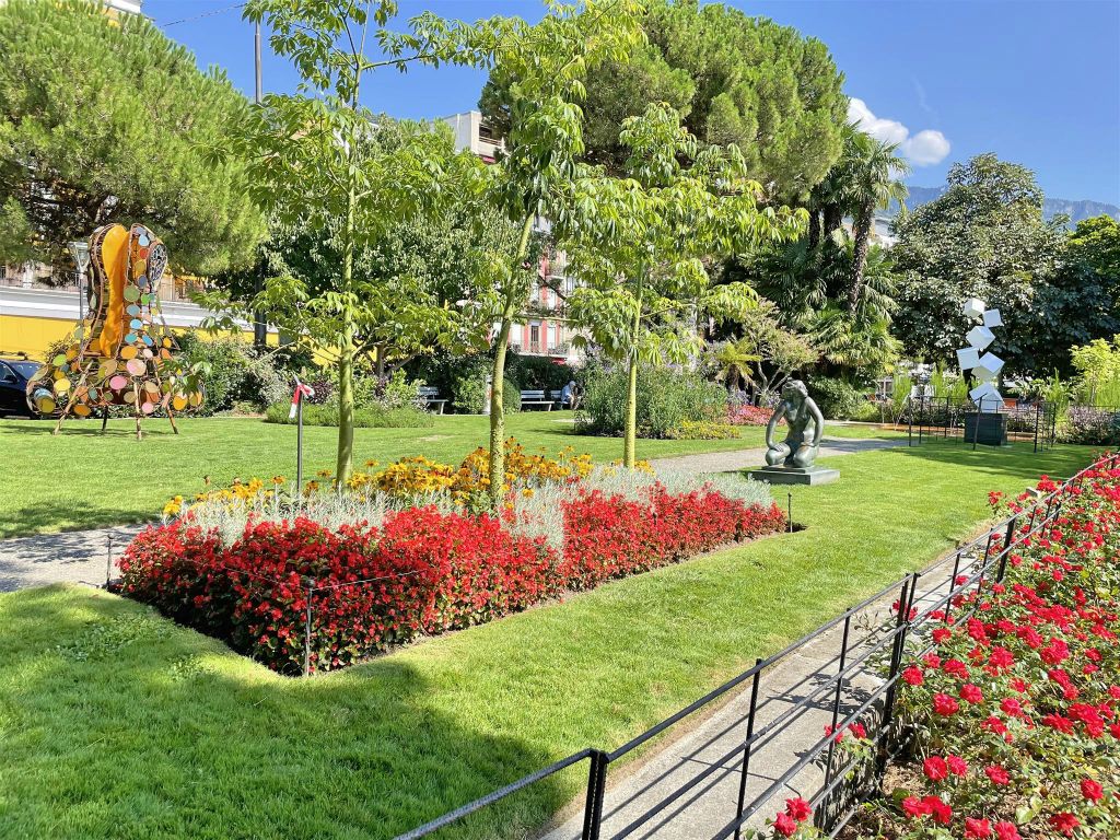 MONTREUX - een stadspark